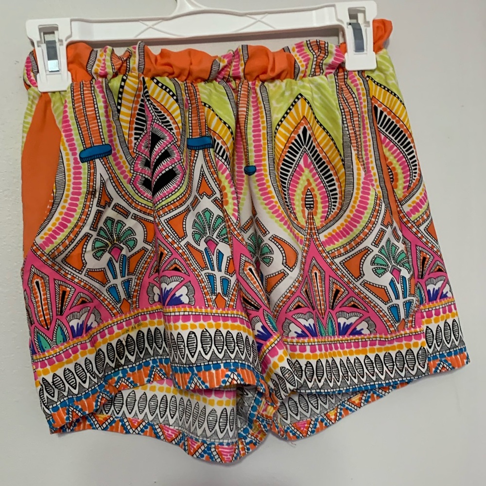Multi colored dress shorts